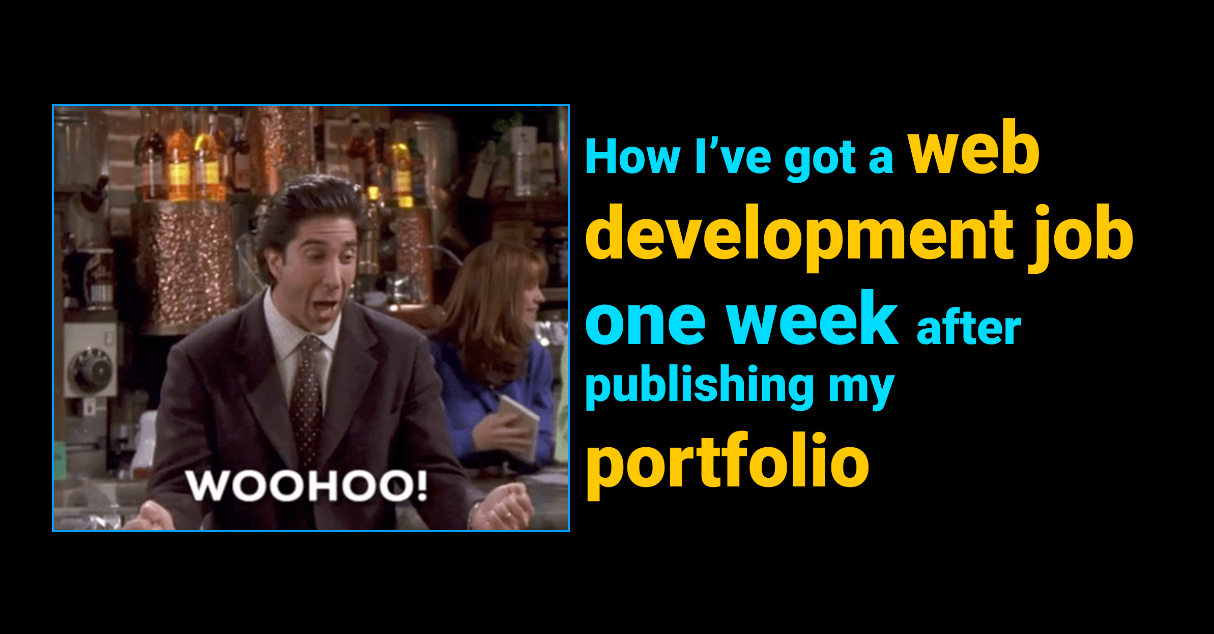 How I’ve got a web development job one week after publishing my portfolio